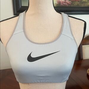 Nike Women's Light Gray Sports Bra